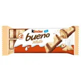 Waffle bar KINDER BUENO WHITE, 39g