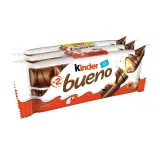 Waffle bars KINDER BUENO, 129 g