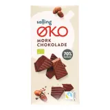 Organic dark chocolate 70% SALLING EKO, 100 g