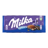 Chocolate with OREO cookie pieces, MILKA, 100 g