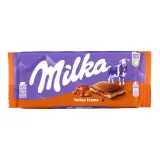 Chocolate MILKA TOFFEE, 100 g