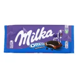 Chocolate with cookies MILKA OREO, 92 g