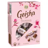 Milk chocolate candies with hazelnuts, GEISHA, 150 g