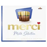 Milk chocolate set MERCI, 250 g