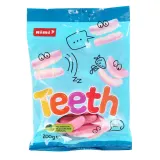 Strawberry flavored gummy candies Teeth RIMI, 200 g