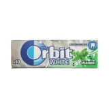 Mint flavored chewing gum ORBIT WHITE, 14 g