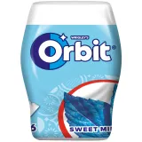 Жевательная резинка со вкусом мяты с подсластителем ORBIT, 64 г