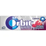 Sugar-free raspberry, fruit flavor chewing gum ORBIT WHITE, 14 g