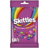 Конфеты SKITTLES WILDBERRY ягодного вкуса, 95 г