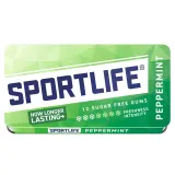 Chewing gum SPORTSLIFE PEPPERMINT, 18 g