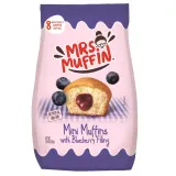 Muffins with blueberry jam MR BROWNIE, 200 g