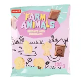 Biscuits with chocolate RIMI FARM ANIMALS, 100 g