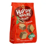 Вафли с начинкой из какао HAPPY, 100 г