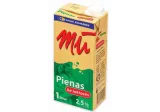 UAT молоко MŪ без лактозы, 2,5% жира, 1 л
