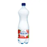 Non-carbonated strawberry flavored drink VICHY FRESH, 1,5l