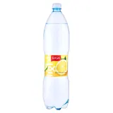 Lemon flavored carbonated water RASA LIGHT, 1.5 l