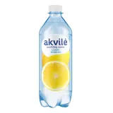 Lightly carbonated table water AKVILĖ with citrus flavor, 0.6 l