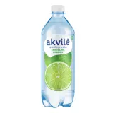 Lightly carbonated water AKVILĖ with green citrus flavor, 0.6 l