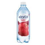 Lightly carbonated table water AKVILĖ with berry flavor, 0.6 l