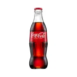 Sparkling soft drink COCA-COLA, 0,33l, bottle