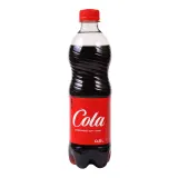 Sparkling soft drink Rimi COLA, 0,5 l