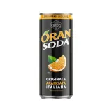 Soft drink orange flavor CRODO, 0,33 l