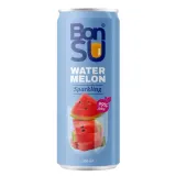 Sparkling watermelon juice drink BONSU, 0.33 l