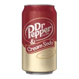 Soft drink DR. PEPPER CREAM SODA, 355 ml