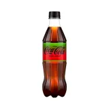 Sparkling drink with sweetener COCA-COLA ZERO LIME, 0.5 l