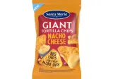 Large cheese flavor corn chips SANTA MARIA, 160 g
