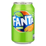 Sparkling exotic fruit flavored drink FANTA, 330 ml