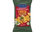 Corn chips SANTA MARIA TEX MEX with Jalapeño peppers, 185 g