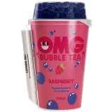 Raspberry flavored tea drink with bubbles OMG, 270 ml