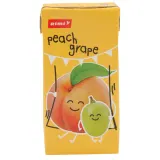 Juice drink RIMI peach and grape, 200 ml