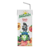 Peach nectar with pulp NATURALIS, 0.2 l