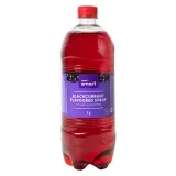 Blackcurrant flavored syrup RIMI SMART, 1 l