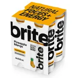 Energy drink BRITE PINEAPPLE MANGO, 4 x 330 ml