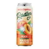 Peach flavored non-alc. cocktail VE FASSBRAUSE 0.5 l