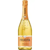 Non-alcoholic sweet sparkling wine FELIC.DEMI SEC, 0.75 l