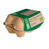 Organic eggs AUGA, grade A, 6 pcs., size M