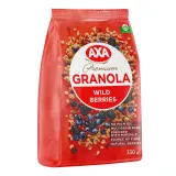 Crispy granola with forest berries AXA, 330 g