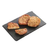 Fried chicken and vegetable patties, kg