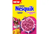 Cereal balls NESTLE NESQUIK, strawberry flavor, 330 g
