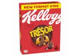 Cereal KELLOGG'S TRESOR CHOCO with chocolate filling, 410 g