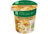 Organic oat porridge AUGA with bananas and apricots, 60 g
