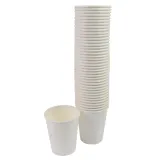 White paper cups RIMI, 240ml, 20 pcs.