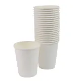 White paper cups RIMI, 240ml, 40 pcs.