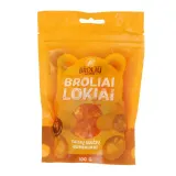 Fruit gummy bears LOKIAI BROLIŲ MEDUS, 100 g