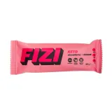 White bar with strawberry KETO FIZI, 45 g