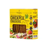 Eco. chickpea crackers with hemp seeds, 80 g